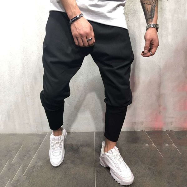 2019 euro new basic fashion men's solid harlan casual pants cpch-k hch, Black
2019 euro new basic fashion men's solid harlan casual pants cpch-k hch, Black
