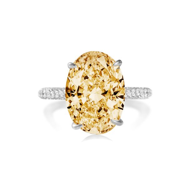 colorfish 5ct solid 925 sterling silver oval solitaire engagement ring women wedding jewelry egg shape yellow stone cz rings j190715, Slivery;golden
colorfish 5ct solid 925 sterling silver oval solitaire engagement ring women wedding jewelry egg shape yellow stone cz rings j190715, Slivery;golden