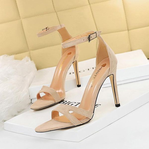 sandals european and american fashion summer high-heeled shoes stiletto suede hollow women's high heels, Black
sandals european and american fashion summer high-heeled shoes stiletto suede hollow women's high heels, Black