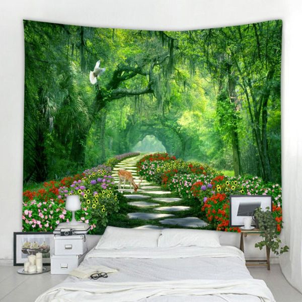 tapestries forest flower tree deer decor tapestry wall hanging mandala hippie boho cloth
tapestries forest flower tree deer decor tapestry wall hanging mandala hippie boho cloth