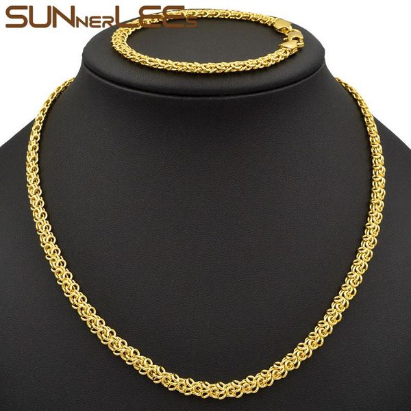 earrings & necklace sunnerlees fashion jewelry white rose gold color bracelet set 5mm cable link chain for mens womens gift c06 s, Silver
earrings & necklace sunnerlees fashion jewelry white rose gold color bracelet set 5mm cable link chain for mens womens gift c06 s, Silver