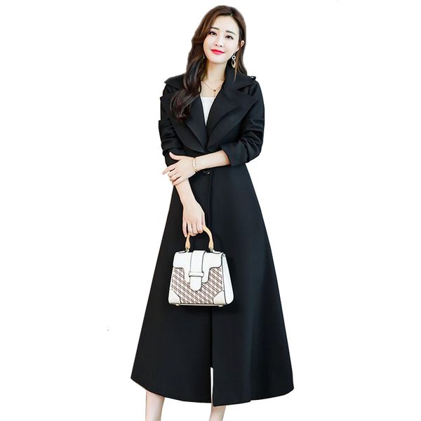 2021 ol female plus-size basic autumn long trench outwear simple elegant single button fashion woman's coat o697 6vr2, Tan;black
2021 ol female plus-size basic autumn long trench outwear simple elegant single button fashion woman's coat o697 6vr2, Tan;black