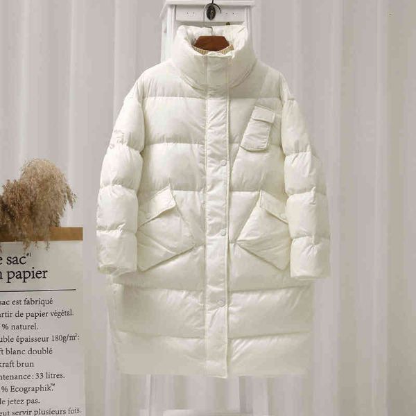 women's down & parkas 90% white duck thick warm jacket female winter loose long fashion feather coat snow outwear sler, Black
women's down & parkas 90% white duck thick warm jacket female winter loose long fashion feather coat snow outwear sler, Black