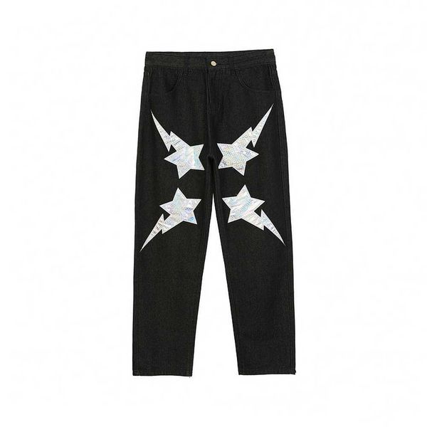 vintage retro metal style reflective patchwork y2k pants punk goth mens denim gothic jeans trouser hip hop streetwear jean 2m, Blue
vintage retro metal style reflective patchwork y2k pants punk goth mens denim gothic jeans trouser hip hop streetwear jean 2m, Blue