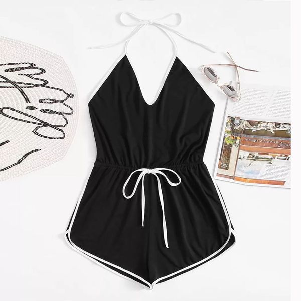 ladies backless mangoes solid bandage short playsuit monkeys people's woden body bodysuit female 41* 6mkt, Black
ladies backless mangoes solid bandage short playsuit monkeys people's woden body bodysuit female 41* 6mkt, Black