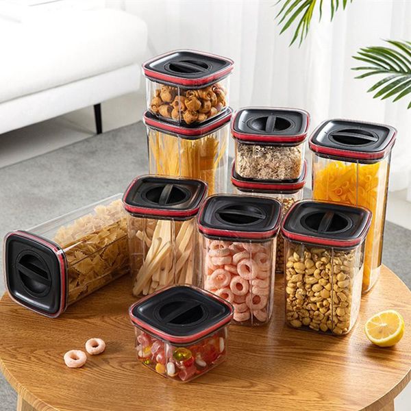 storage bottles & jars thick kitchen container food box jar airtight pet with cover large capacity tea 3 size
storage bottles & jars thick kitchen container food box jar airtight pet with cover large capacity tea 3 size
