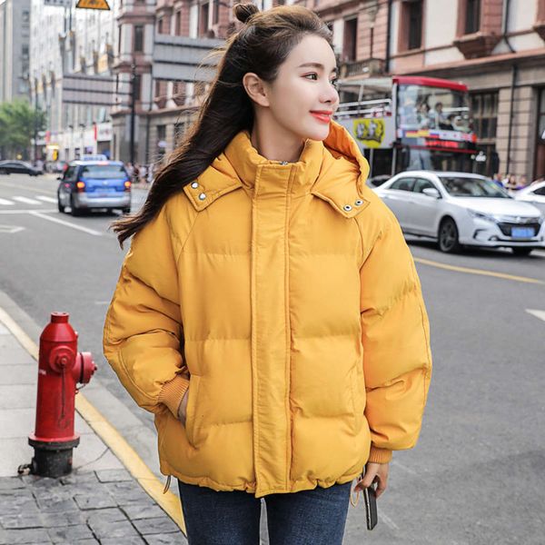 20212020 new winter korean version student bf harajuku style bread off season cotton padded jacket women's short, Black
20212020 new winter korean version student bf harajuku style bread off season cotton padded jacket women's short, Black