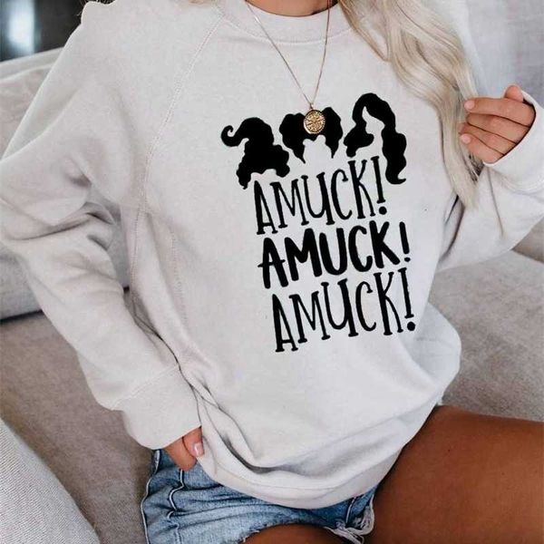 halloween clothes women letter print casual female fall fashion sweatshirt for woman clothing warm 211115, Black
halloween clothes women letter print casual female fall fashion sweatshirt for woman clothing warm 211115, Black