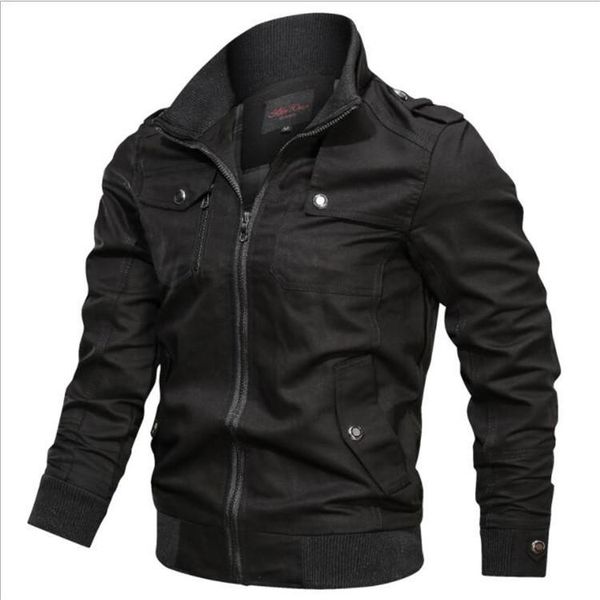 men's jackets 2021 casual solid color jacket zippered pocket stand collar plender-size coat thin fall men bomber clothings, Black;brown
men's jackets 2021 casual solid color jacket zippered pocket stand collar plender-size coat thin fall men bomber clothings, Black;brown