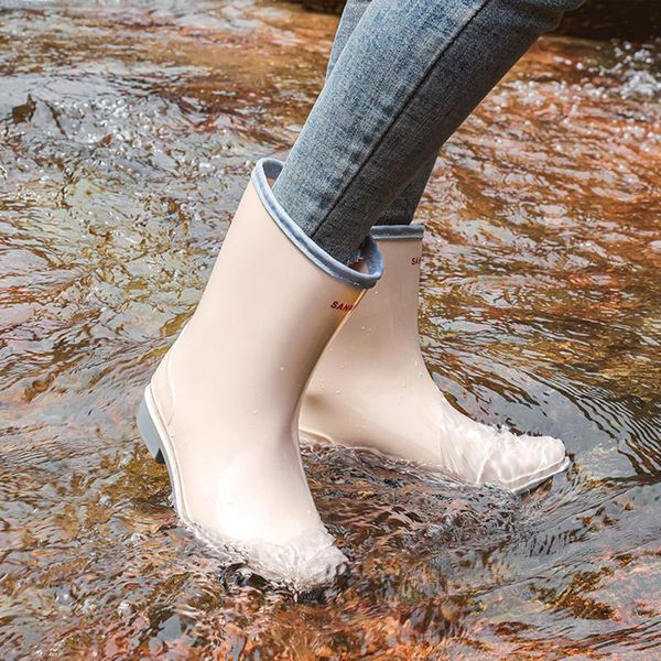 sandals women's mid-tube pvc non-slip rain boots ladies summer wear-resistant shoes garden water outdoor 2021, Black
sandals women's mid-tube pvc non-slip rain boots ladies summer wear-resistant shoes garden water outdoor 2021, Black