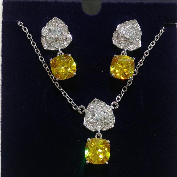 earrings & necklace zircon pearl camellia jewelry set,famous designer and earring for women party gifts, Silver
earrings & necklace zircon pearl camellia jewelry set,famous designer and earring for women party gifts, Silver