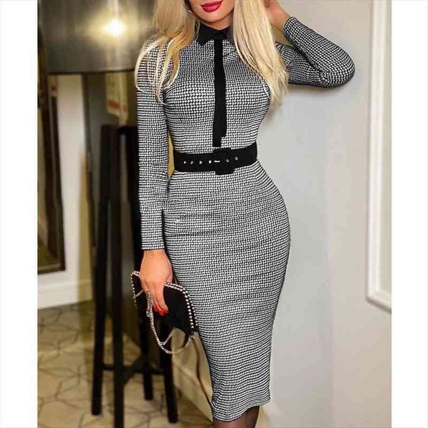 fashion autumn long sleeve women dress plaid print work chic office lady, Black;gray
fashion autumn long sleeve women dress plaid print work chic office lady, Black;gray