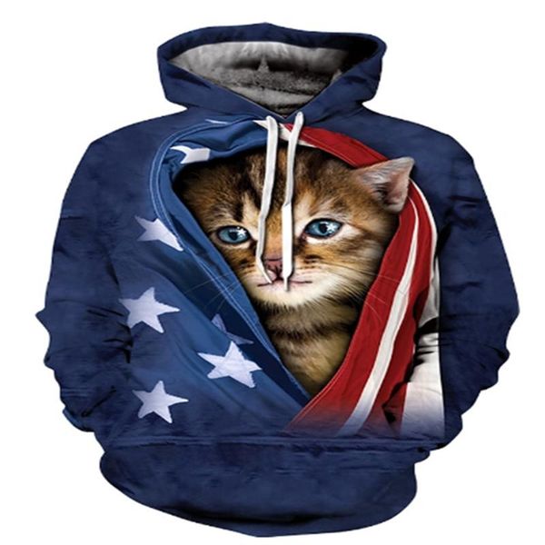 men's hoodies & sweatshirts american flag hoodie men 3d printing funny cat family fitting clothing harajuku casual, Black
men's hoodies & sweatshirts american flag hoodie men 3d printing funny cat family fitting clothing harajuku casual, Black