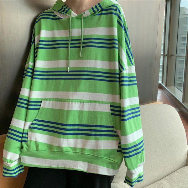 women's hoodies & sweatshirts o fashion women autumn winter simple long sleeve stripes print hoodie casual loose round collar hooded, Black
women's hoodies & sweatshirts o fashion women autumn winter simple long sleeve stripes print hoodie casual loose round collar hooded, Black