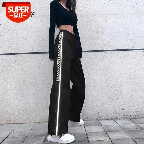 weekeep checkerboard patchwork reflective baggy pants women high waist wide leg trousers jogger streetwear straight bottoms 2020 #w23n, Black;white
weekeep checkerboard patchwork reflective baggy pants women high waist wide leg trousers jogger streetwear straight bottoms 2020 #w23n, Black;white