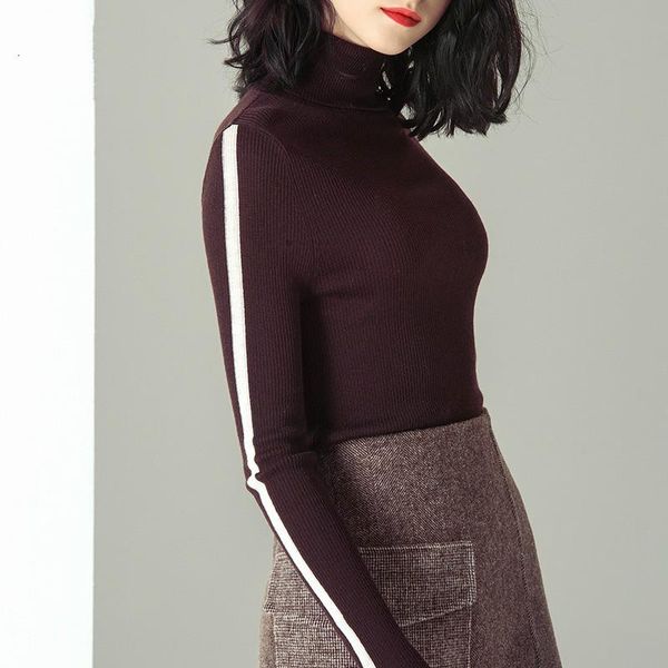 women's sweaters spring slim pullover autumn women sweater 2021 vintage 100% wool turtleneck female pulls femme zjt777, White;black
women's sweaters spring slim pullover autumn women sweater 2021 vintage 100% wool turtleneck female pulls femme zjt777, White;black