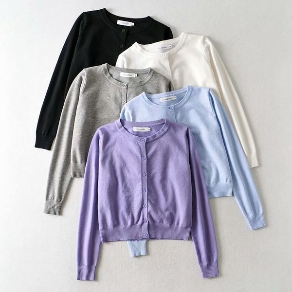 2021 new lxq1875 wholesale in europe and the fall five-color long-sleeved loose knitting cardigan pure color short coat schp, White;black
2021 new lxq1875 wholesale in europe and the fall five-color long-sleeved loose knitting cardigan pure color short coat schp, White;black