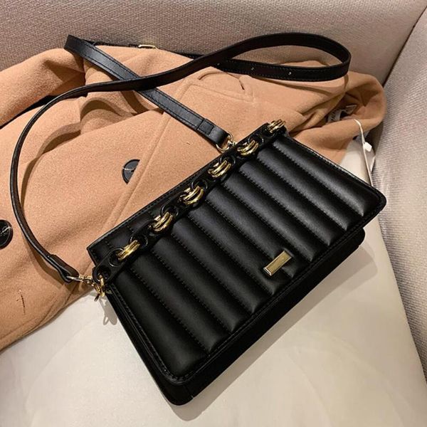 shoulder bags female chain elegant tote bag 2021 fashion high-quality pu leather women's designer handbag stripe messenger
shoulder bags female chain elegant tote bag 2021 fashion high-quality pu leather women's designer handbag stripe messenger