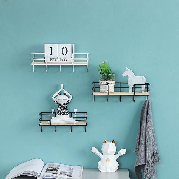 Modern Style Iron Housekeeper Rack Wall Hook Door Holder Shelf Household Supplies Key Hanger Storage Rack Bedroom Decoration
Modern Style Iron Housekeeper Rack Wall Hook Door Holder Shelf Household Supplies Key Hanger Storage Rack Bedroom Decoration