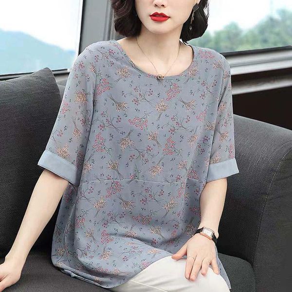 women spring summer style chiffon blouses shirts lady casual short sleeve o-neck chiffon blusas sp313, White
women spring summer style chiffon blouses shirts lady casual short sleeve o-neck chiffon blusas sp313, White