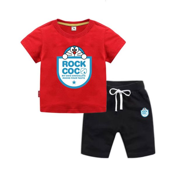 children's t-shirt children's summer cotton boys and girls korean casual short sleeve suit, White
children's t-shirt children's summer cotton boys and girls korean casual short sleeve suit, White