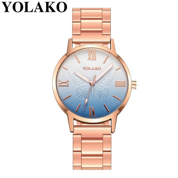 wristwatches yolako gold watch women watches ladies creative steel women's bracelet female clock relogio feminino montre femme, Slivery;brown
wristwatches yolako gold watch women watches ladies creative steel women's bracelet female clock relogio feminino montre femme, Slivery;brown