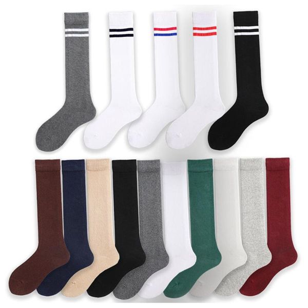 cotton knee socks women solid color black white beige striped pattern 200 needle craft tight high casual spring autumn style
cotton knee socks women solid color black white beige striped pattern 200 needle craft tight high casual spring autumn style