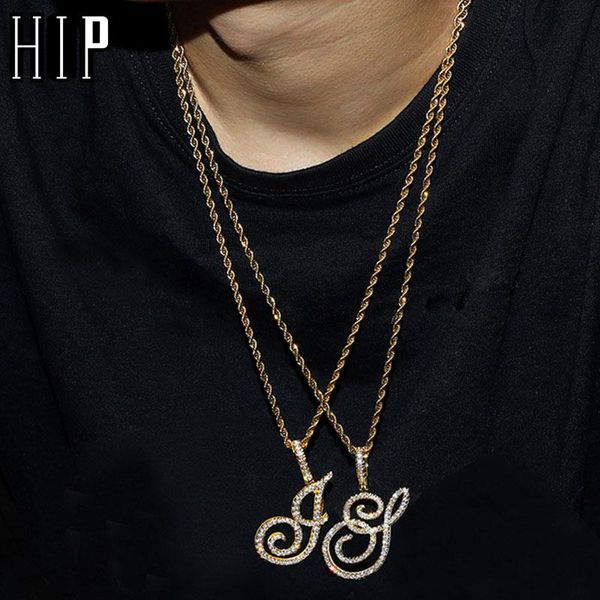 pendant necklaces hip hop a-z cursive letters cz custom name & bling cubic zirconia for men jewelry with rope chain, Silver
pendant necklaces hip hop a-z cursive letters cz custom name & bling cubic zirconia for men jewelry with rope chain, Silver