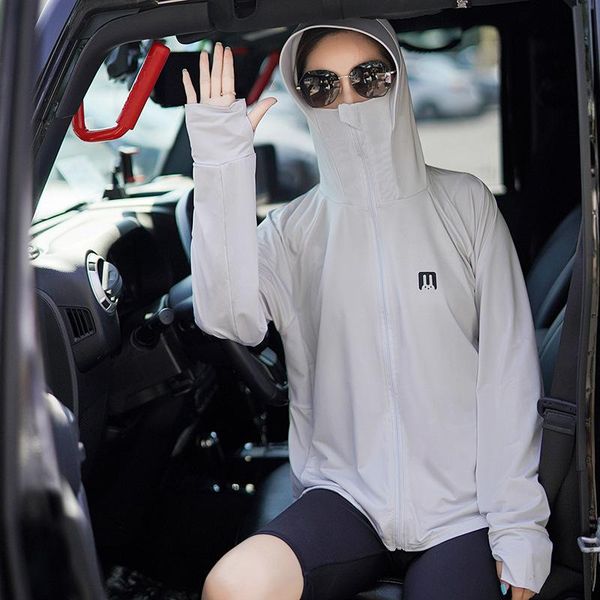 women's trench coats ice silk sun proof clothing summer breathable medium length hooded long sleeve little white, Tan;black
women's trench coats ice silk sun proof clothing summer breathable medium length hooded long sleeve little white, Tan;black