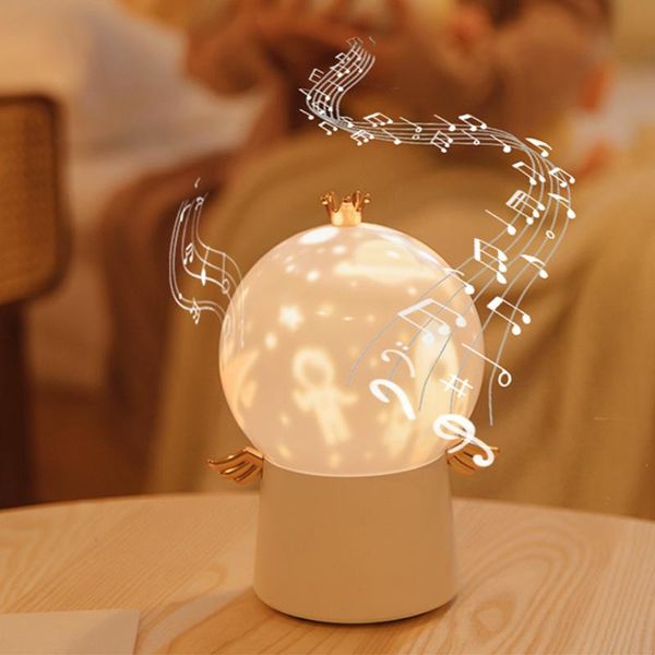 night lights music box projection lamp usb light charging atmosphere guardian angel table bedroom home furnishings
night lights music box projection lamp usb light charging atmosphere guardian angel table bedroom home furnishings