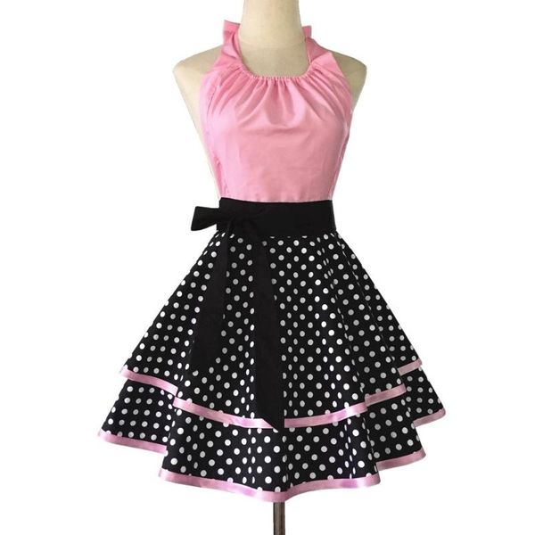 100% cotton polka dot print apron for ladies kitchen cooking anti-fouling working apron for maids at nail salon
100% cotton polka dot print apron for ladies kitchen cooking anti-fouling working apron for maids at nail salon