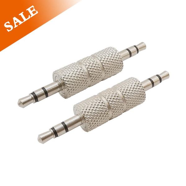 other lighting accessories 2pcs/lot 3.5mm stereo headphone plugs male to plug audio coupler connector 3.5 jack earphone video adapter
other lighting accessories 2pcs/lot 3.5mm stereo headphone plugs male to plug audio coupler connector 3.5 jack earphone video adapter