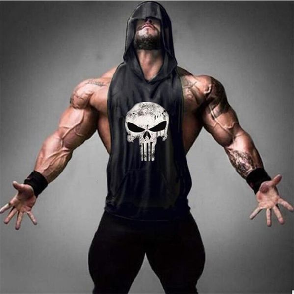 6 colors mens tank sport clothing sleeveless hooded vest gyms fitness tankbodybuilding singlet tanks, White;black
6 colors mens tank sport clothing sleeveless hooded vest gyms fitness tankbodybuilding singlet tanks, White;black