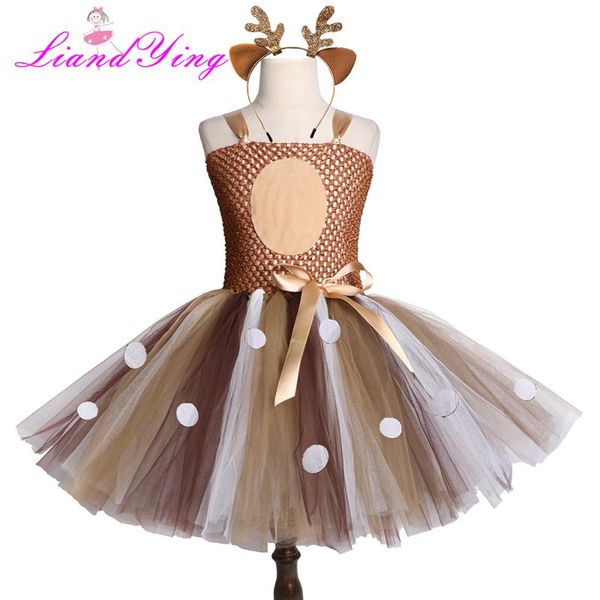 girl's dresses christmas deer tutu dress baby girls 1st birthday party happy purim halloween winter cosplay costume clothes for kids, Red;yellow
girl's dresses christmas deer tutu dress baby girls 1st birthday party happy purim halloween winter cosplay costume clothes for kids, Red;yellow