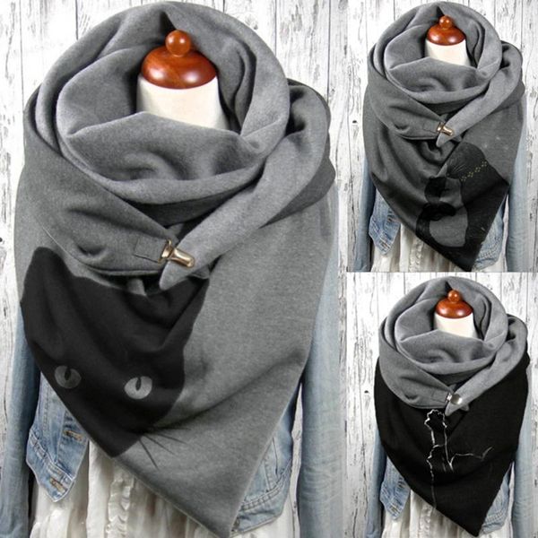 scarves 3d cute cat printing scarf winter warm thick shawls for women fashion accessories multi-purpose shawl, Blue;gray
scarves 3d cute cat printing scarf winter warm thick shawls for women fashion accessories multi-purpose shawl, Blue;gray