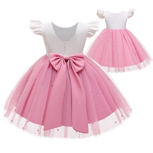 girl's dresses toddler baby girl cute bow tutu party clothes wedding 1 2 3 4 5 years birthday infant formal wear christening gown, Red;yellow
girl's dresses toddler baby girl cute bow tutu party clothes wedding 1 2 3 4 5 years birthday infant formal wear christening gown, Red;yellow