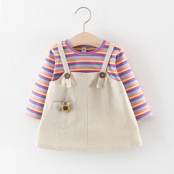 girl's dresses infant kids baby girl patchwork dress, toddler long sleeve round neck decorative button ribbed dress ruffle clothes, Red;yellow
girl's dresses infant kids baby girl patchwork dress, toddler long sleeve round neck decorative button ribbed dress ruffle clothes, Red;yellow