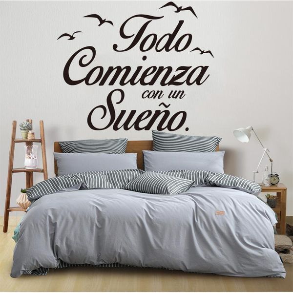 wall stickers spanish sticker quote bird alphabet decal artist home decoration wallpaper for living room decorationdw0677 
wall stickers spanish sticker quote bird alphabet decal artist home decoration wallpaper for living room decorationdw0677