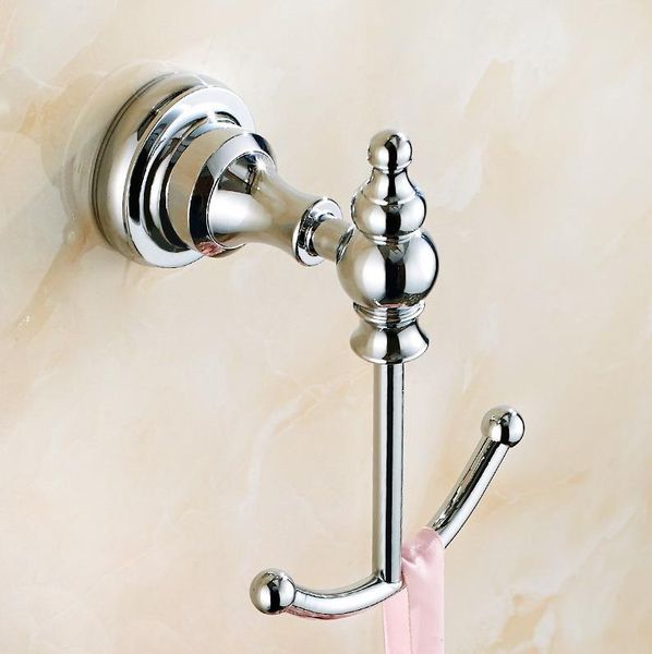 robe hooks 1pcs polished chrome brass wall mounted double coat hat towel hook hanger bathroom accessory aba907
robe hooks 1pcs polished chrome brass wall mounted double coat hat towel hook hanger bathroom accessory aba907