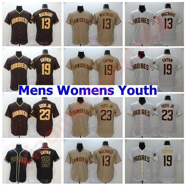 2020 men women kids youth 13 manny machado 23 fernando tatis jr 19 tony gwynn baseball jerseys, Blue;black
2020 men women kids youth 13 manny machado 23 fernando tatis jr 19 tony gwynn baseball jerseys, Blue;black