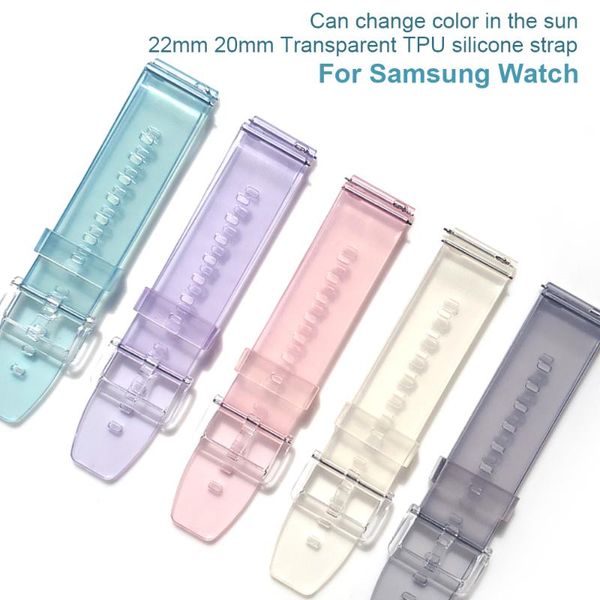 watch bands transparent tpu silicone strap for samsung galaxy 3 45mm 41mm/46mm 42mm/active 2 44mm 40mm band changeable color bracelet, Black;brown
watch bands transparent tpu silicone strap for samsung galaxy 3 45mm 41mm/46mm 42mm/active 2 44mm 40mm band changeable color bracelet, Black;brown