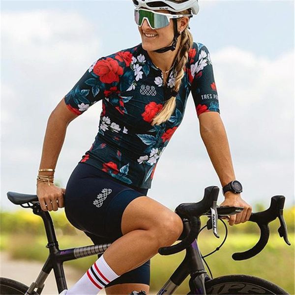 racing sets tres pinas team cycling jersey set women ciclismo maillot summer bike outdoor suit manga corta bib shorts quick dry uniform, Black;blue
racing sets tres pinas team cycling jersey set women ciclismo maillot summer bike outdoor suit manga corta bib shorts quick dry uniform, Black;blue
