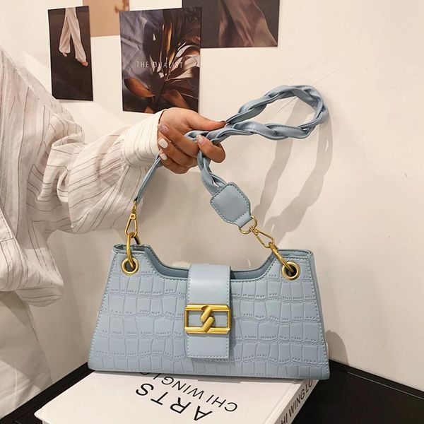 cross body trendy 2021 triangular twist strap shoulder bags for women designer brand crocdile effect ladies crossbody
cross body trendy 2021 triangular twist strap shoulder bags for women designer brand crocdile effect ladies crossbody