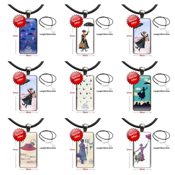 pendant necklaces for lovers girl friend gift children mary poppins fashion glass cabochon rectangle necklace choker jewelry, Silver
pendant necklaces for lovers girl friend gift children mary poppins fashion glass cabochon rectangle necklace choker jewelry, Silver