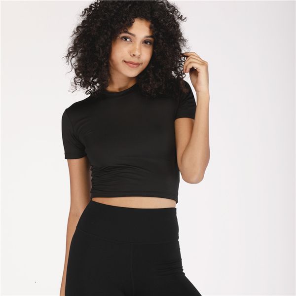 2019 new women fitness quick dry brief paragraph midriff-baring ventilate running slim fit short sleeve yogo clothes, White
2019 new women fitness quick dry brief paragraph midriff-baring ventilate running slim fit short sleeve yogo clothes, White