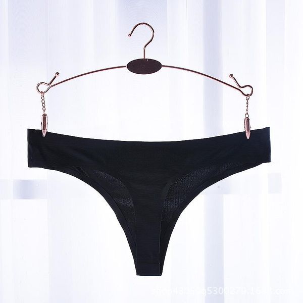 women's panties european and american thong one-piece seamless low-rise ice silk t-pants cotton bottom crotch, Black;pink
women's panties european and american thong one-piece seamless low-rise ice silk t-pants cotton bottom crotch, Black;pink