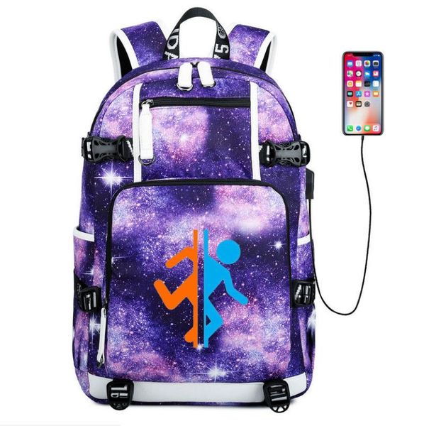 backpack portal companion cube school bag usb charging canvas shoulder teenager boys girls laptravel rucksack
backpack portal companion cube school bag usb charging canvas shoulder teenager boys girls laptravel rucksack