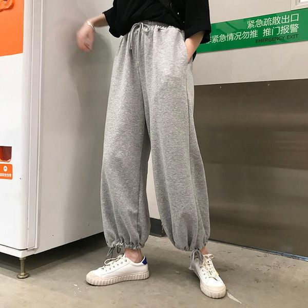 women's pants & capris women 2021 autumn winter casual sweatpants loose elastic waist sports female baggy ankle-length trousers g555, Black;white
women's pants & capris women 2021 autumn winter casual sweatpants loose elastic waist sports female baggy ankle-length trousers g555, Black;white