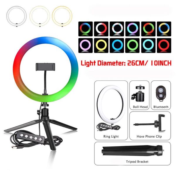 rgb selfie ring light led 15 color dimmable ring lamp with stand tripod p studio for phone makeup live
rgb selfie ring light led 15 color dimmable ring lamp with stand tripod p studio for phone makeup live