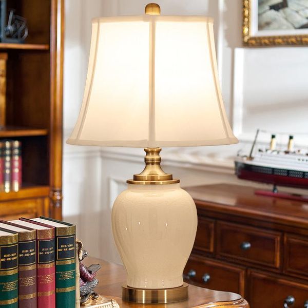 american ceramic table lamp bedroom cozy bedside table lamp living room study retro american country
american ceramic table lamp bedroom cozy bedside table lamp living room study retro american country